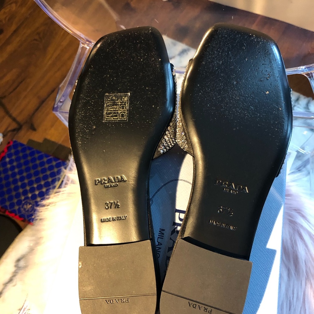 Prada Slides With Crystals - image 8